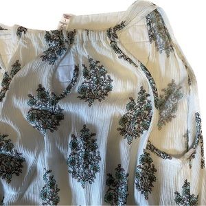 Xhilaration Medallion/Floral Romper